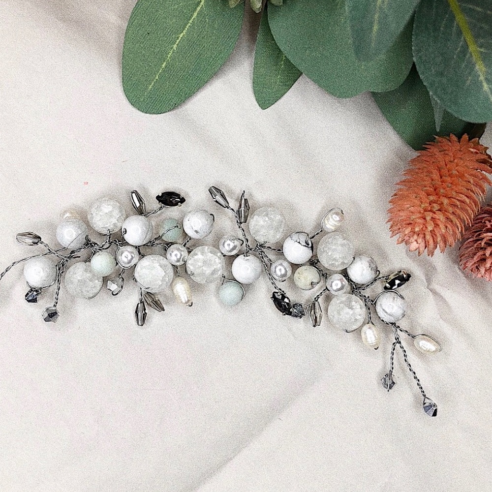 HAND MADE HAIR PIECE